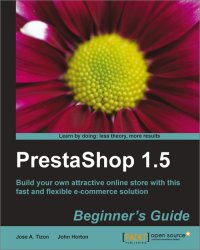 cover of the book PrestaShop 1.5 beginner's guide