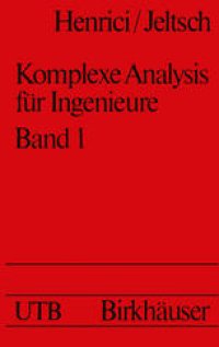 cover of the book Komplexe Analysis für Ingenieure