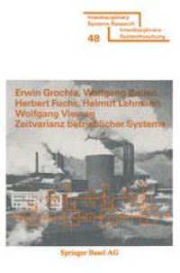 cover of the book Zeitvarianz betrieblicher Systeme