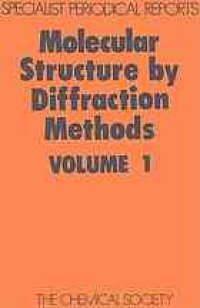 cover of the book Molecular Structure by Diffraction Methods Volume 4