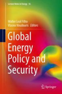 cover of the book Global Energy Policy and Security