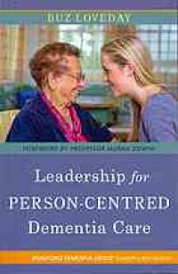 cover of the book Leadership for person-centred dementia care