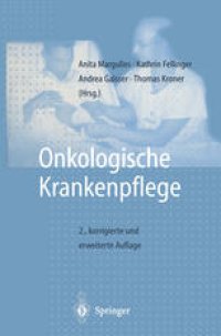 cover of the book Onkologische Krankenpflege