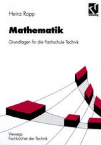 cover of the book Mathematik: Grundlagen für die Fachschule Technik