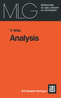 cover of the book Analysis: Eine anwendungsbezogene Einführung