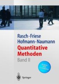 cover of the book Quantitative Methoden Band 2