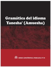 cover of the book Gramática del idioma yanesha' (amuesha)