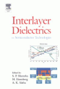 cover of the book Interlayer Dielectrics for Semiconductor Technologies