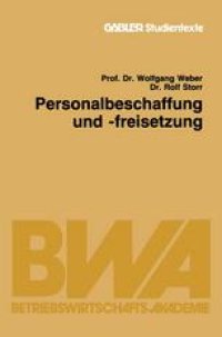 cover of the book Personalbeschaffung und -freisetzung