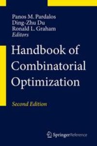 cover of the book Handbook of Combinatorial Optimization