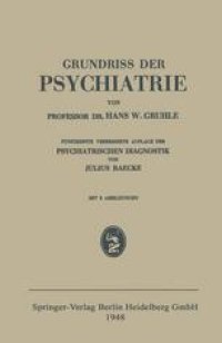 cover of the book Grundriss der Psychiatrie