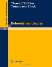 cover of the book Kobordismentheorie