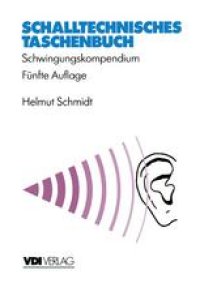 cover of the book Schalltechnisches Taschenbuch: Schwingungskompendium