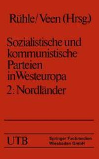 cover of the book Sozialistische und kommunistische Parteien in Westeuropa. Band II: Nordländer