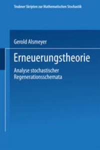 cover of the book Erneuerungstheorie: Analyse stochastischer Regenerationsschemata