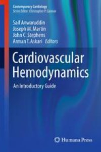 cover of the book Cardiovascular Hemodynamics: An Introductory Guide