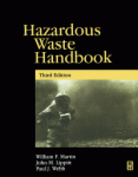 cover of the book Hazardous Waste Handbook. For Health and Safety