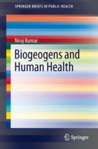 cover of the book Biogeogens and Human Health