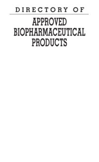 cover of the book Directory of Approved Biopharmaceuticals