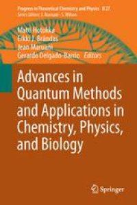 cover of the book Advances in Quantum Methods and Applications in Chemistry, Physics, and Biology