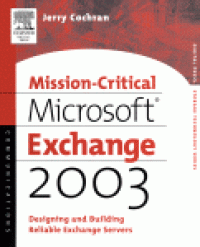 cover of the book Mission-Critical Microsoft Exchange 2003