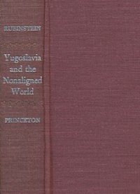 cover of the book Yugoslavia and the Non-Aligned World