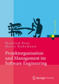 cover of the book Projektorganisation und Management im Software Engineering