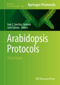 cover of the book Arabidopsis Protocols