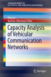 cover of the book Capacity Analysis of Vehicular Communication Networks