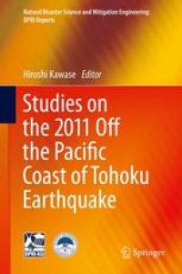 cover of the book Studies on the 2011 Off the Pacific Coast of Tohoku Earthquake