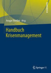 cover of the book Handbuch Krisenmanagement