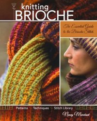 cover of the book Knitting brioche: the essential guide to the brioche stitch