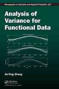 cover of the book Analysis of variance for functional data