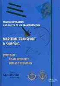 cover of the book Marine navigation and safety of sea transportation Maritime transport & shipping