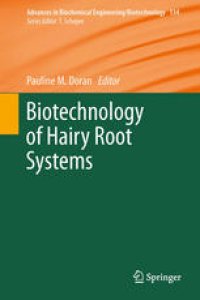 cover of the book Biotechnology of Hairy Root Systems