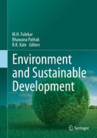 cover of the book Environment and Sustainable Development