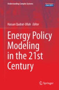 cover of the book Energy Policy Modeling in the 21st Century