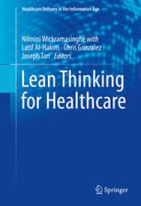 cover of the book Lean Thinking for Healthcare