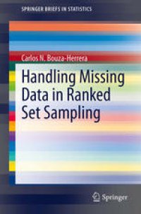 cover of the book Handling Missing Data in Ranked Set Sampling