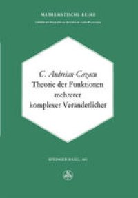 cover of the book Theorie der Funktionen mehrerer komplexer Veränderlicher