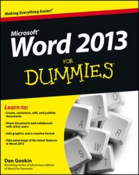 cover of the book Word 2013 for dummies