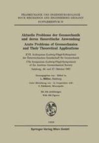 cover of the book Aktuelle Probleme der Geomechanik und Deren theoretische Anwendung / Acute Problems of Geomechanics and Their Theoretical Applications: XVII. Kolloquium (Ludwig-Föppl-Kolloquium) der Österreichischen Gesellschaft für Geomechanik / 17th Symposium (Ludwig-F