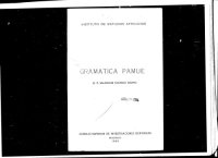 cover of the book Gramática Pamue