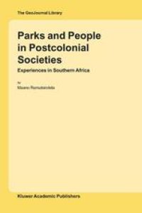 cover of the book Parks and People in Postcolonial Societies: Experiences in Southern Africa