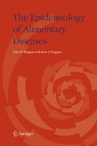 cover of the book The Epidemiology of Alimentary Diseases