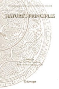 cover of the book Nature's Principles