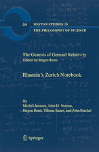 cover of the book The Genesis of General Relativity. Volume 1-4