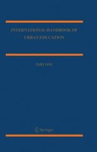 cover of the book International Handbook of Urban Education