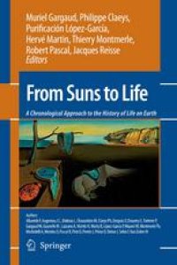 cover of the book From Suns to Life: A Chronological Approach to the History of Life on Earth