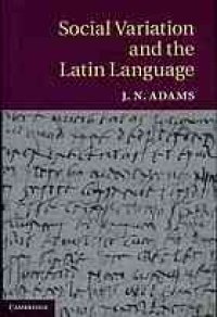 cover of the book Social Variation and the Latin Language